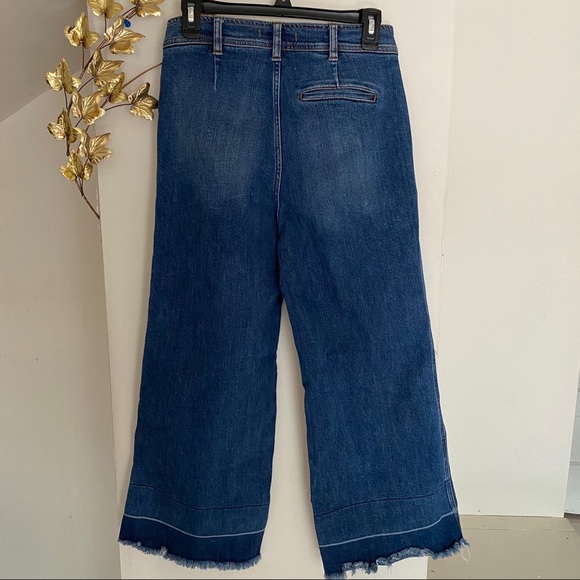 Free People wide leg crop jeans size 4 - Picture 5 of 7